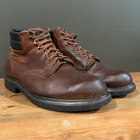 Red Wing Shoes Shoes Vintage Red Wing Boots Made In Usa Poshmark